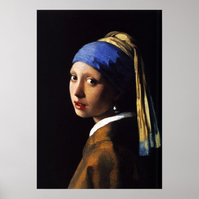 Girl with a Pearl Earring Poster (Front)