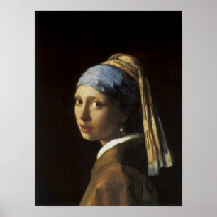 Girl with a Pearl Earring Poster