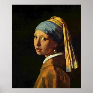 Girl with a Pearl Earring Poster