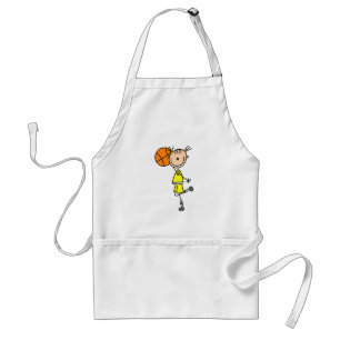Girl With Basketball T-shirts and Gifts Standard Apron