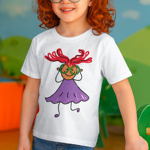 Girl With Big Glasses T-Shirt