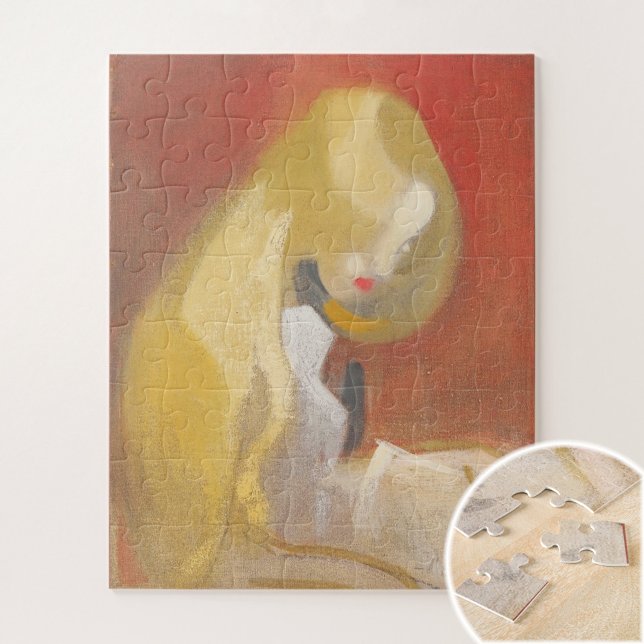 Girl with Blonde Hair, Helene Schjerfbeck  Jigsaw Puzzle (Creator Uploaded)