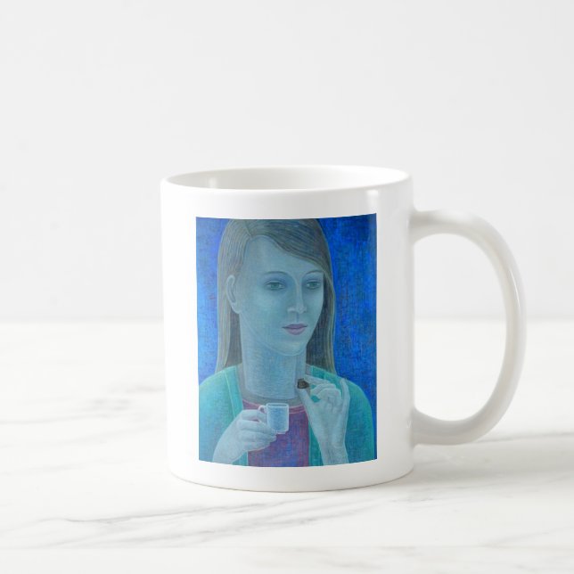 Girl with Chocolate 2011 Coffee Mug (Right)