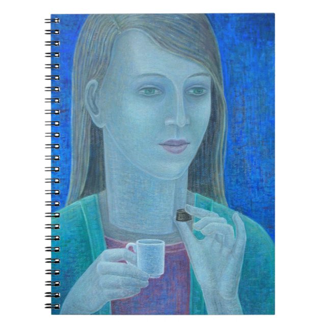 Girl with Chocolate 2011 Notebook (Front)