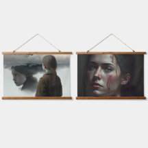 Girl with clouds