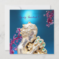 GIRL WITH FLOWERS ,Blue Sapphire