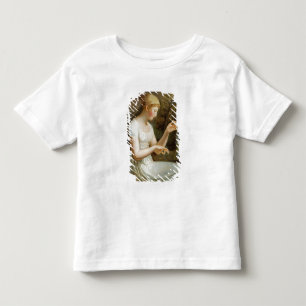 Girl with Flowers Toddler T-Shirt
