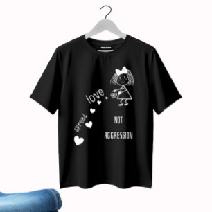 Girl with hearts T-Shirt