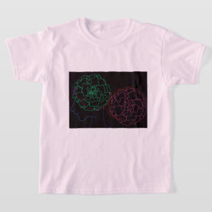 Girl with Marigold Afro Puffs T-Shirt