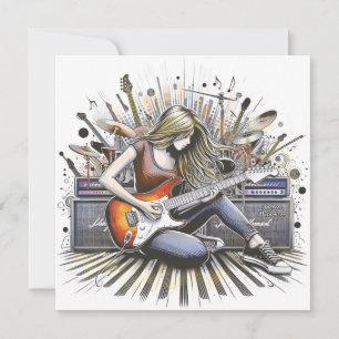 Girl with musical vibes