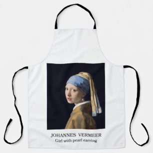 Girl with pearl earring 1665 Johannes Vermeer Apron