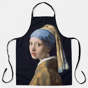 Girl with pearl earring 1665 Johannes Vermeer Apron
