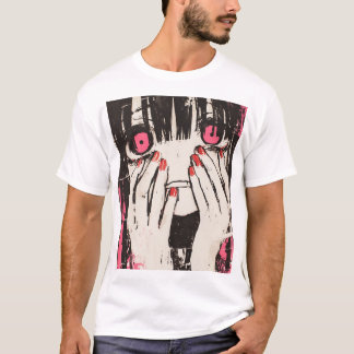 Girl With RED Nails T-Shirt