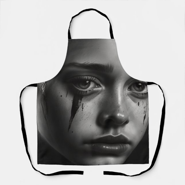 Girl with tears apron (Front)