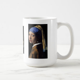 girl with the pearl earring coffee mug