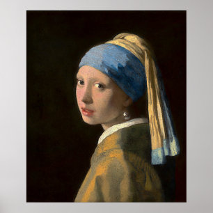 Girl with the Pearl Earring Poster