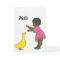 Girl With Yellow Duck Greeting Card