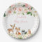Girl Woodland Baby Shower Blush Floral