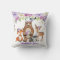 Girl Woodland Forest Animals Purple Floral Nursery
