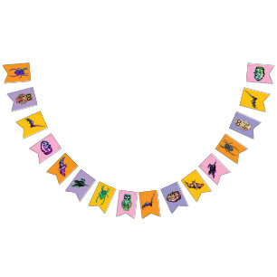 Girlande für Halloween Bunting