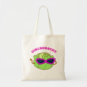 Girlborscht Fabulous Vegetable Pun Tote Bag