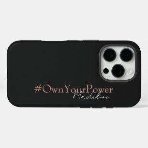 Girlboss Empowerment Gift - Personalized Name  iPhone 16 Pro Case