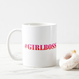 #GirlBoss - Fun Girlpower Quote Coffee Mug