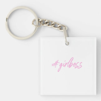 #girlboss Inspirational Key Chain