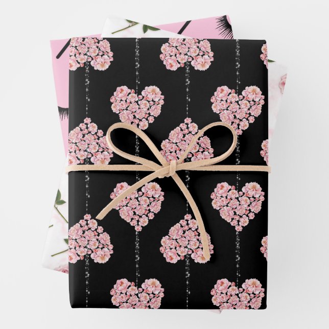 GIRLBOSS SPRING PATTERN WRAPPING PAPER SHEET (In situ)
