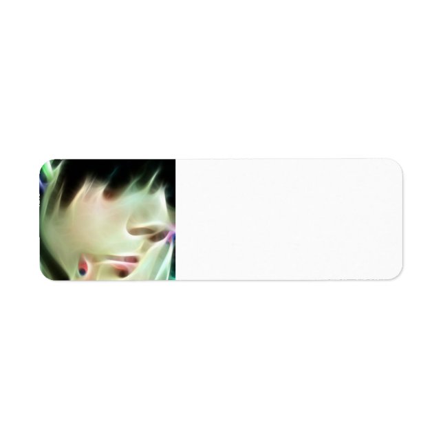 GirlFace 5 Return Address Label (Front)
