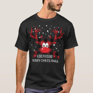 Girlfriend Always be yourself Reindeer Santa Hat B T-Shirt