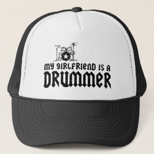 Girlfriend is a Drummer Trucker Hat
