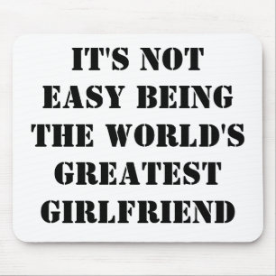 Girlfriend Mouse Pad