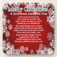 Girlfriend Poem - Christmas Design
