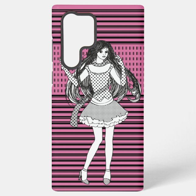 girlfriend samsung galaxy s22 ultra case (Back)