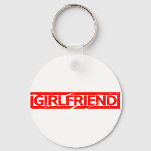 Girlfriend Stamp Key Ring