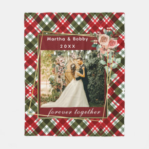 Girlfriend Together Forever Photo  Fleece Blanket