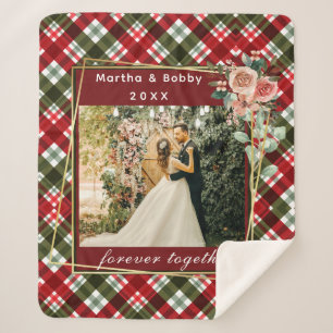 Girlfriend Together Forever Photo  Sherpa Blanket