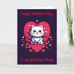 Girlfriend Valentine's Day Card