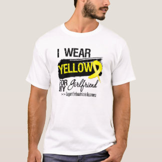 Girlfriend Yellow Ribbon Endometriosis T-Shirt