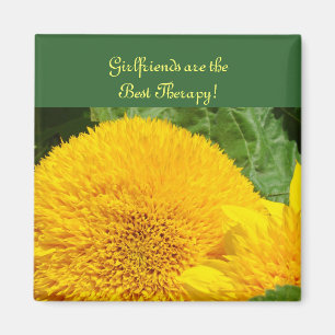 Girlfriends are the Best Therapy! magnet gifts