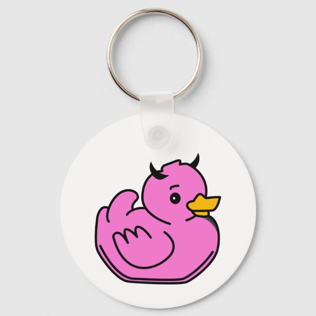 Girlie Devil Ducky Key Ring (Front)