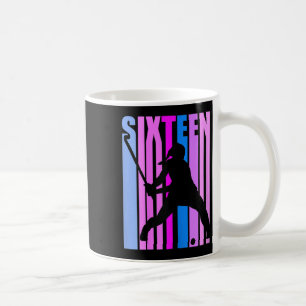 Girls 16th Birthday Field Hockey Player Sports Gir Coffee Mug