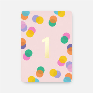 Girl's 1st Birthday Pink and Gold 