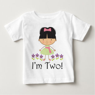 Girls 2nd Birthday Baby T-Shirt