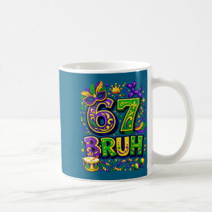 Girls 67 Mardi Gras Six Seven Coffee Mug