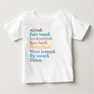 girls aloha sweatshirt baby T-Shirt