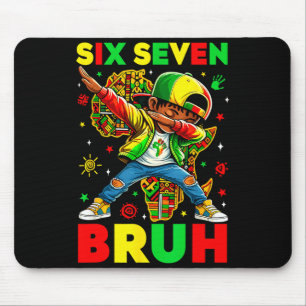 Girls Am Black History Month African Mouse Pad