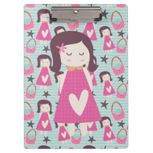 Girls and Handbags Clipboard