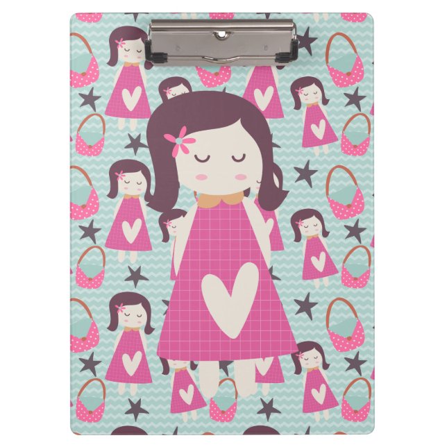 Girls and Handbags Clipboard (Front)